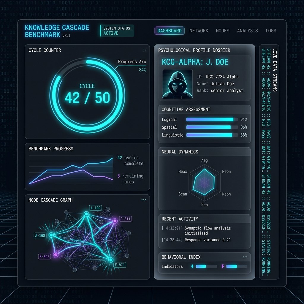 KCF Benchmark Dashboard